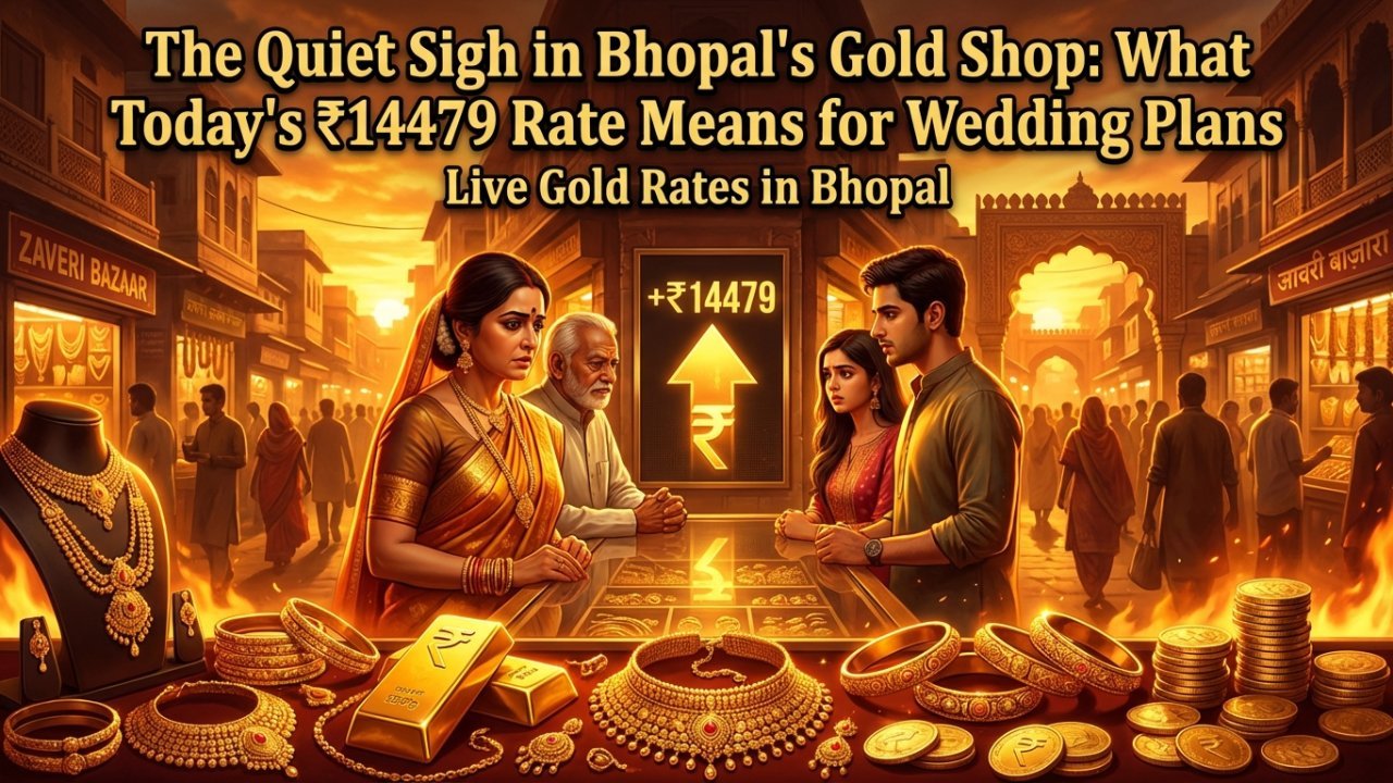 The Quiet Sigh in Bhopal's Gold Shop: What Today's ₹14479 Rate Means for Wedding Plans