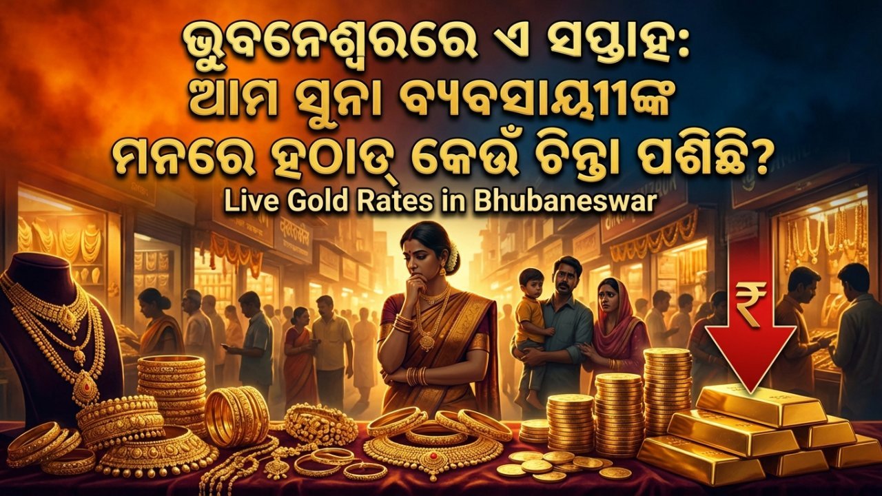 ଭୁବନେଶ୍ୱରରେ ଏ ସପ୍ତାହ: ଆମ ସୁନା ବ୍ୟବସାୟୀଙ୍କ ମନରେ ହଠାତ୍ କେଉଁ ଚିନ୍ତା ପଶିଛି?