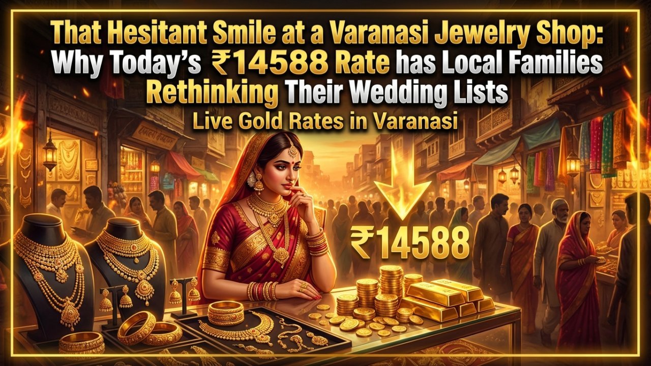 That Hesitant Smile at a Varanasi Jewelry Shop: Why Today’s ₹14588 Rate has Local Families Rethinking Their Wedding Lists