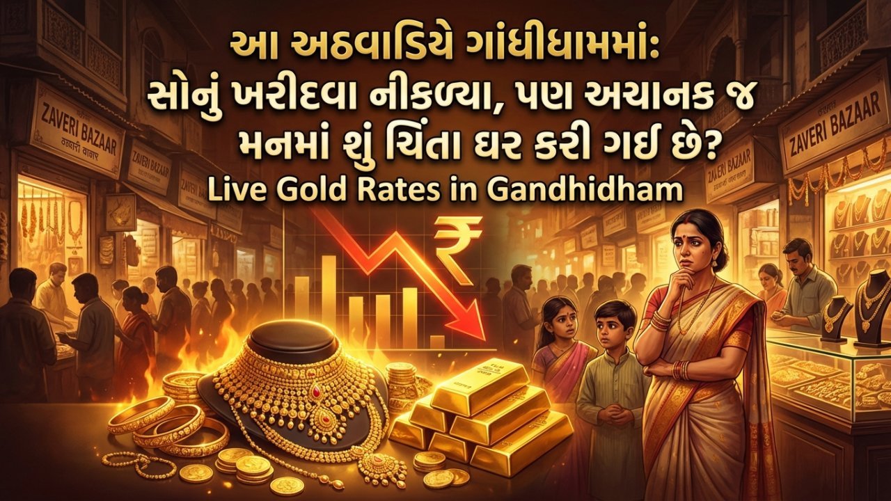 આ અઠવાડિયે ગાંધીધામમાં: સોનું ખરીદવા નીકળ્યા, પણ અચાનક જ મનમાં શું ચિંતા ઘર કરી ગઈ છે?