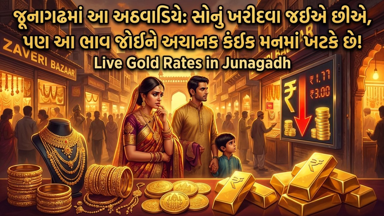જૂનાગઢમાં આ અઠવાડિયે: સોનું ખરીદવા જઈએ છીએ, પણ આ ભાવ જોઈને અચાનક કંઈક મનમાં ખટકે છે!