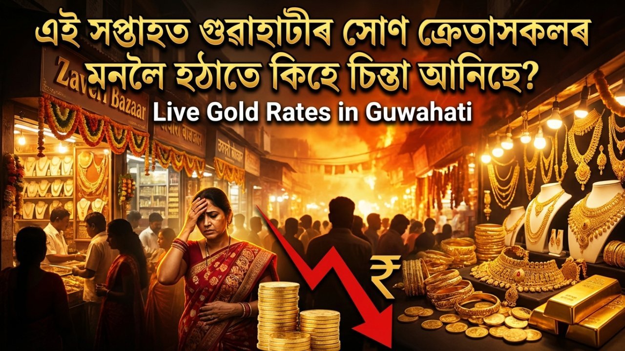 এই সপ্তাহত গুৱাহাটীৰ সোণ ক্ৰেতাসকলৰ মনলৈ হঠাতে কিহে চিন্তা আনিছে?