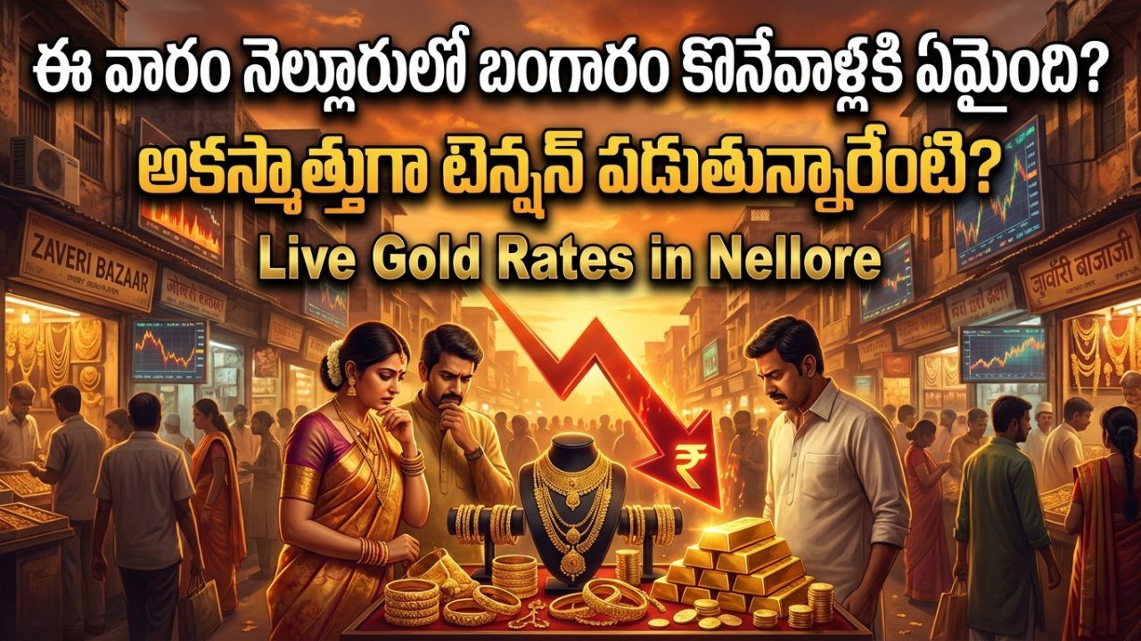 ఈ వారం నెల్లూరులో బంగారం కొనేవాళ్లకి ఏమైంది? అకస్మాత్తుగా టెన్షన్ పడుతున్నారేంటి?