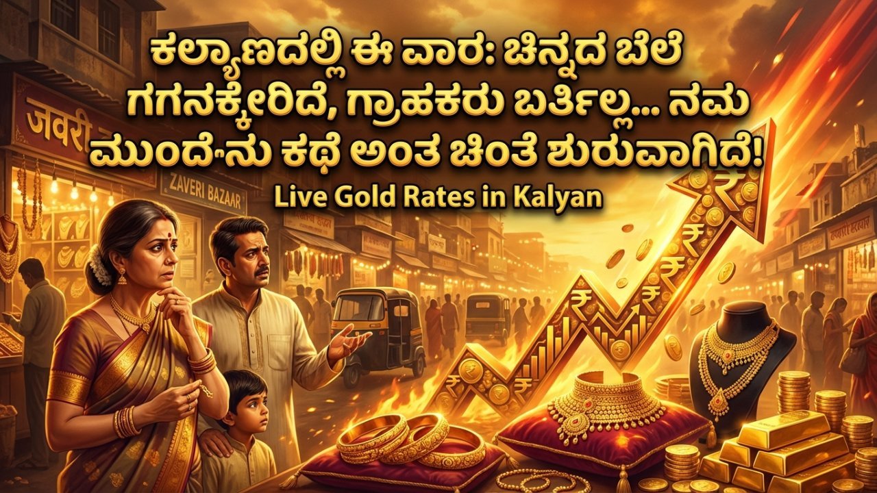 ಕಲ್ಯಾಣದಲ್ಲಿ ಈ ವಾರ: ಚಿನ್ನದ ಬೆಲೆ ಗಗನಕ್ಕೇರಿದೆ, ಗ್ರಾಹಕರು ಬರ್ತಿಲ್ಲ... ನಮ್ಗೆ ಮುಂದೇನು ಕಥೆ ಅಂತ ಚಿಂತೆ ಶುರುವಾಗಿದೆ!