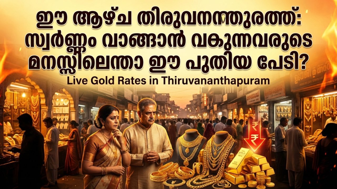ഈ ആഴ്ച തിരുവനന്തപുരത്ത്: സ്വർണ്ണം വാങ്ങാൻ വരുന്നവരുടെ മനസ്സിലെന്താ ഈ പുതിയ പേടി?