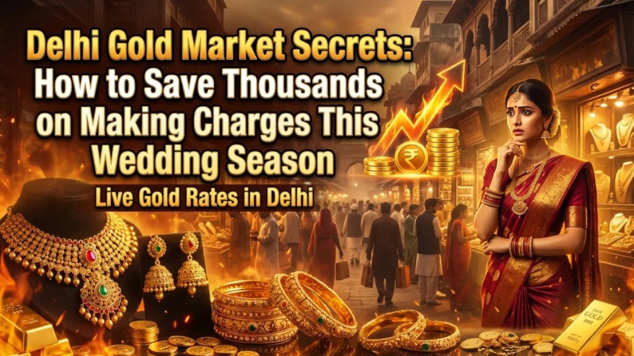 Delhi Gold Market Secrets: How to Save Thousands on Making Charges This Wedding Season
