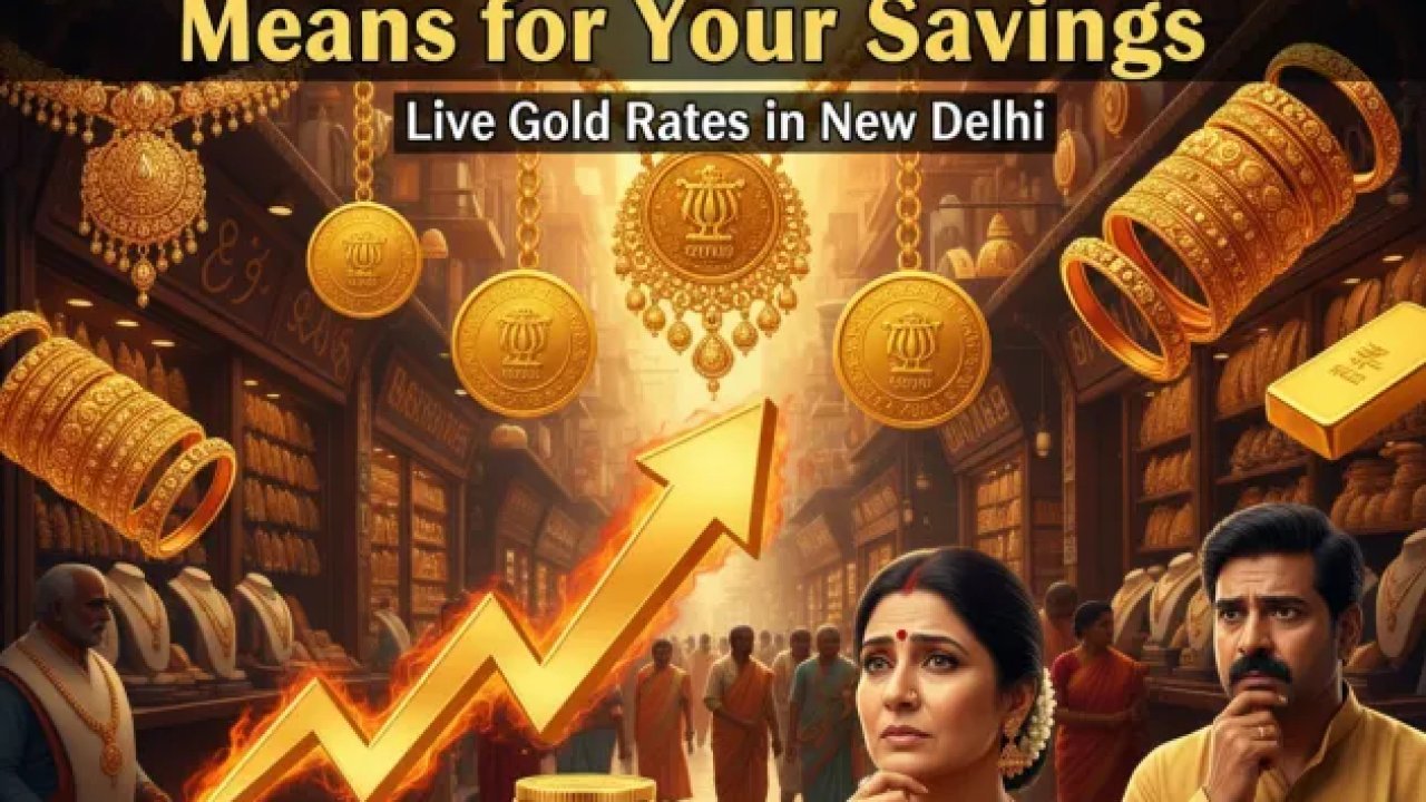 New Delhi Gold Shock: What Todays Price Jump Means for Your Savings