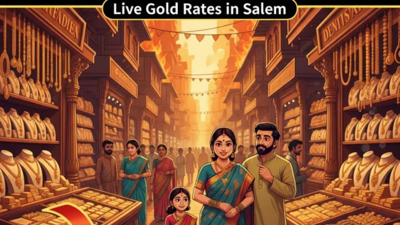 மாம்பழ நகரத்தில் இனிக்கும் செய்தி! சேலத்தில் அதிரடியாக குறைந்த தங்கம் விலை - நகை வாங்க முந்திக்கொள்ளுங்கள்!