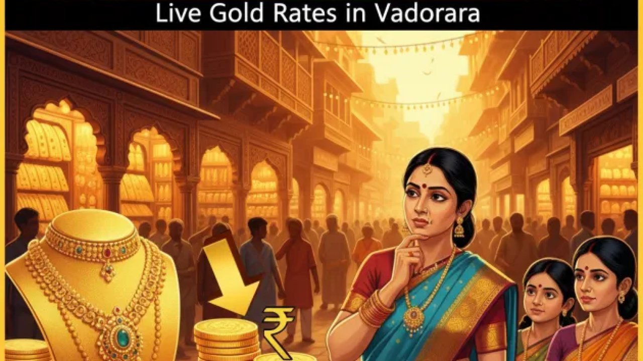 સંસ્કારી નગરી વડોદરામાં સોનાના ભાવમાં મોટો ઘટાડો: માંડવીના ઝવેરી બજારમાં ખરીદી માટે ગ્રાહકોની પડાપડી