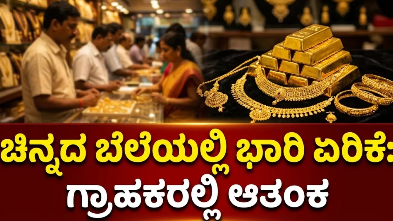 ಬೆಂಗಳೂರಿನ ಜ್ಯುವೆಲರ್ಸ್ ಈ ವಾರ ಕೌಂಟರ್‌ನಲ್ಲಿ ಜನ ಚಿನ್ನ ಕೊಂಡುಕೊಳ್ಳೋಕೆ ಯಾಕೆ ಯೋಚಿಸ್ತಿದ್ದಾರೆ ಅಂತ ಗುಟ್ಟಾಗಿ ನೋಡ್ತಿದ್ದಾರೆ!