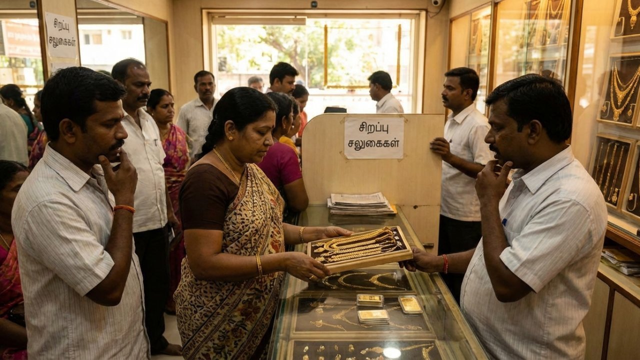கோயம்புத்தூர்ல தங்கம் விலை ஏறிப்போச்சு... கல்யாண வீட்டுக்காரர் ஒருத்தர் மனசுல ஓடுனது இதுதான்!