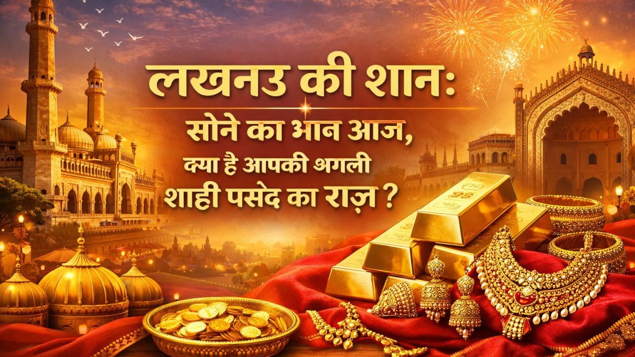 लखनऊ की शान: सोने का भाव आज, क्या है आपकी अगली शाही पसंद का राज़?