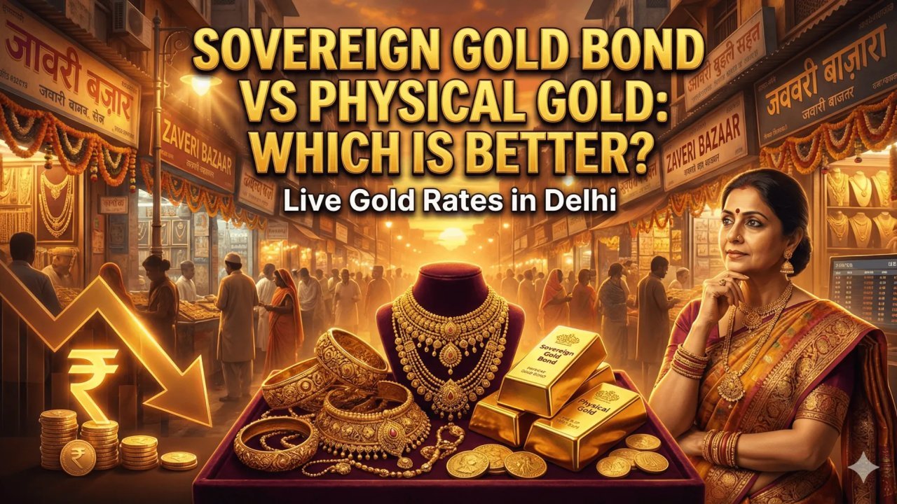 Sovereign Gold Bond vs Physical Gold: Which is Better?